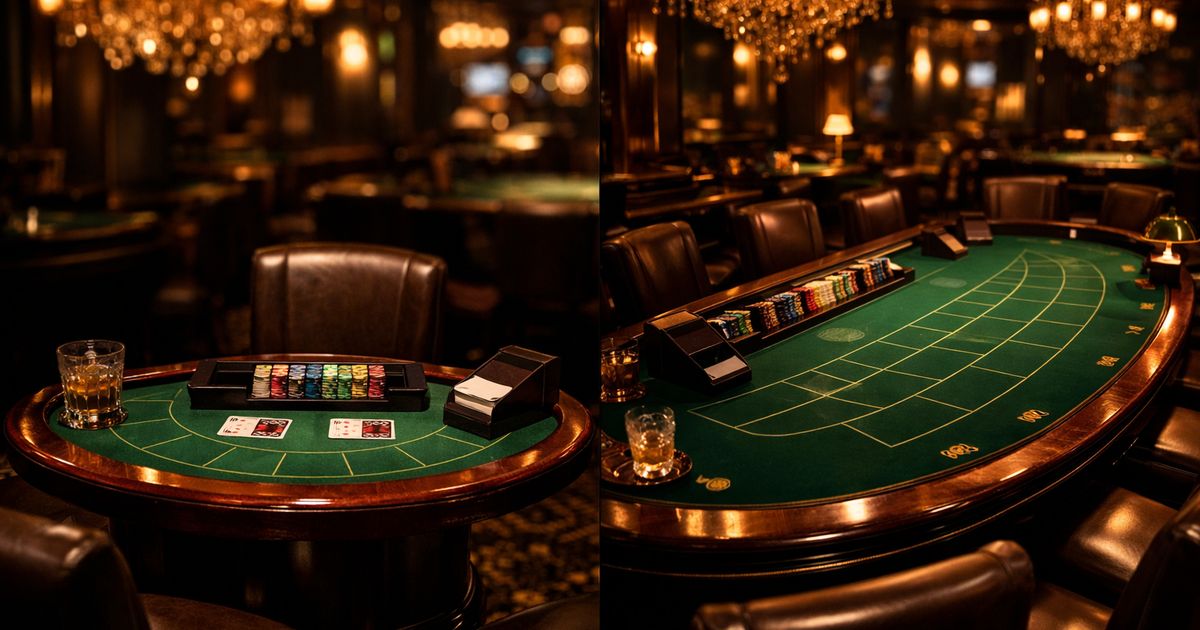 Mini Baccarat vs. Big Table Baccarat: What's the Difference?