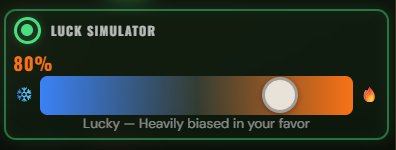 Luck Simulator at 80%