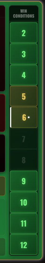 Win Conditions sidebar