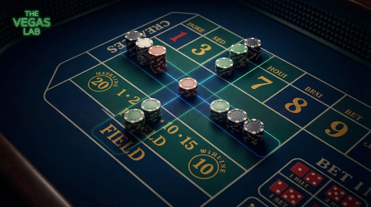 The Iron Cross Craps Strategy: Math, Execution, and Flaws